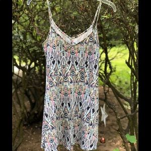 American Eagle printed summer dress size S